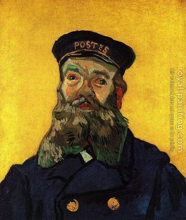 Vincent Van Gogh : Portrait of the Postman Joseph Roulin IV
